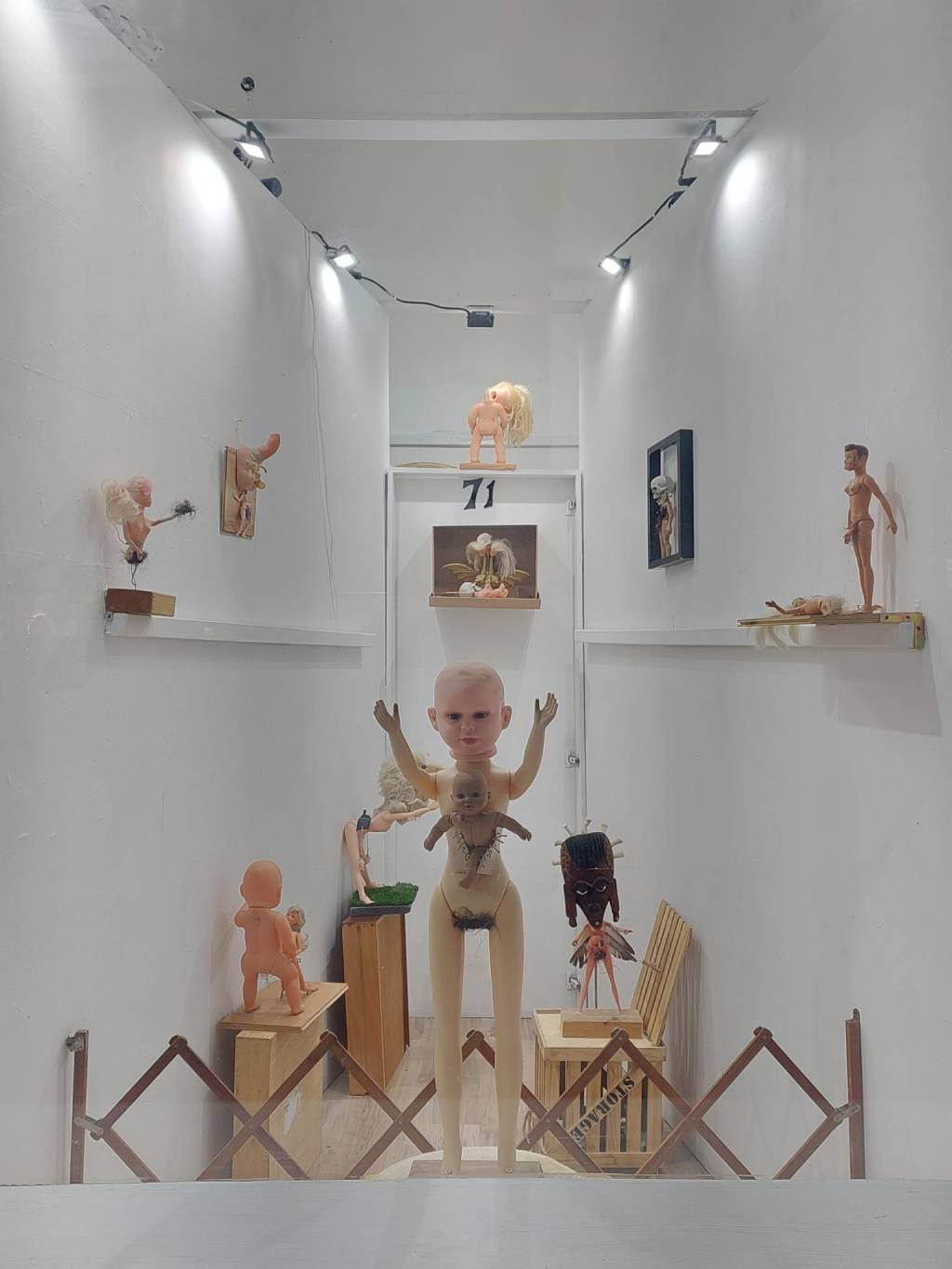 גלריה ק' מציגה את דודו גליל: בין סלידה לסקרנות THE TOY COLLECTOR