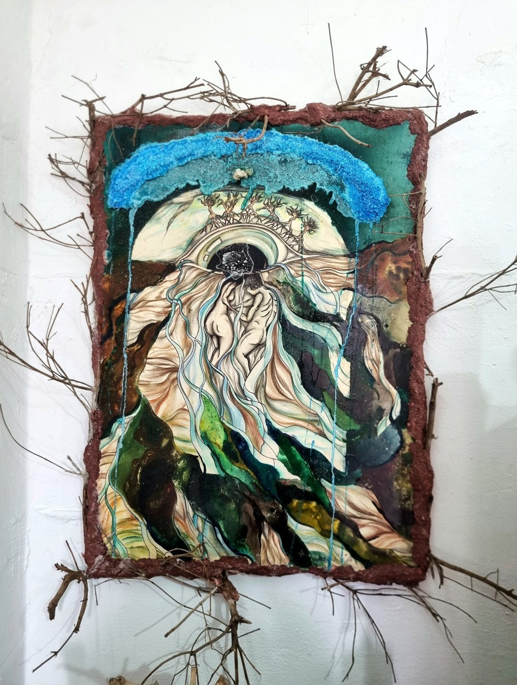 אילן מויאל בתערוכת יחיד בעקבות רדוף-הזמן This&nbsp;Witchcraft