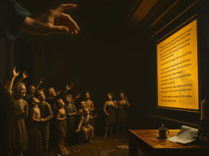 ארן אביס, "היכל האימה המשתקפת מולי" . דימוי דיגיטלי