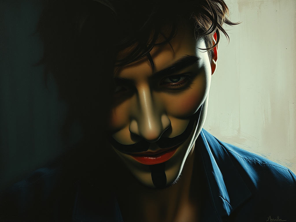 אנונימוס קווירי, האמנית האלמונית, דימוי דיגיטלי