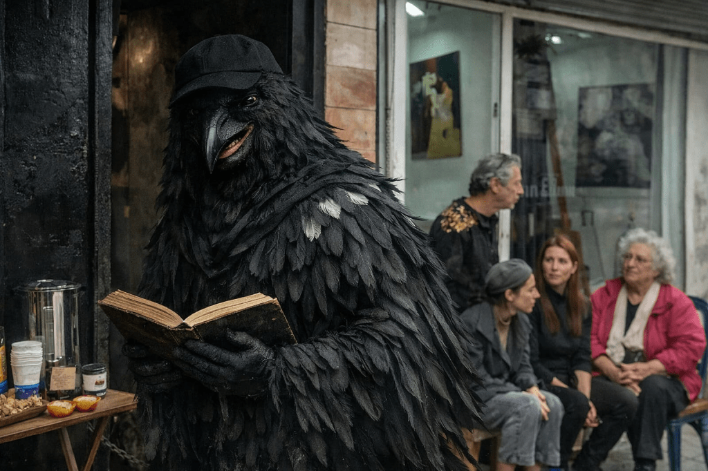 מיצג "טראנסיס - עורבית-חקיינית"